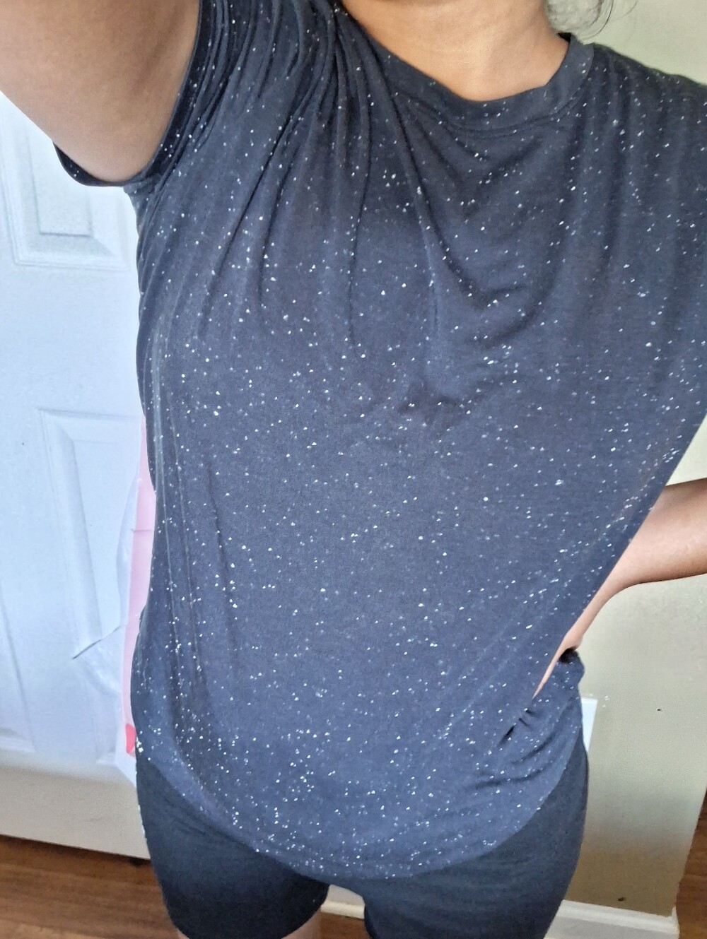 Lululemon All Yours Tee (Celestial Speckled Black)